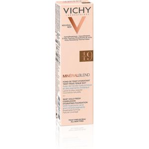 Vichy Minéralblend natuurlijke, hydraterende, dekkende foundation Tint 19 Umber 30 ml