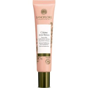 Sanoflore Crème Rosa Fresca Intense Hydration Rich Moisturiser 40