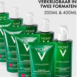 Vichy Normaderm Reinigingsgel 400ml Voor Vette Huid