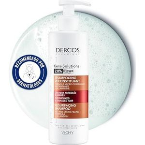 Vichy - Dercos Kera Solutions - Herstellende Shampoo - Voor Beschadigd Haar - 400ml