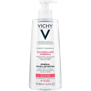 Vichy Pureté Thermale Micellair Mineraalwater - Gezichtsreinigingsmiddel - voor gevoelige huid - 400ml