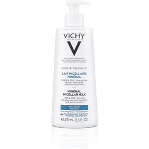 Vichy Pureté Thermale minerale micellaire lotion voor Droge Huid 400 ml