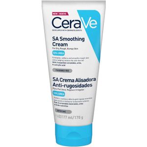 CeraVe SA Anti-Ruwe Huidcrème - voor de Droge en Ruwe Huid - met Salicylzuur - 177ml