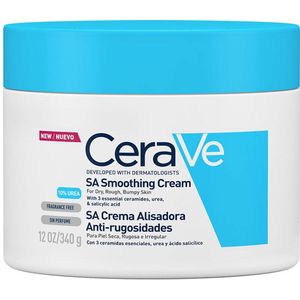 Cerave - SA Anti-Roughness Cream - Gezichtscrub - 340ml - Hydraterende Formule
