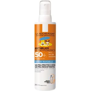 La Roche-Posay Anthelios Kids Onzichtbare Zonnebrand Spray SPF50+ - voor gezicht en lichaam - 200ml