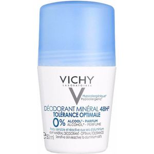 Vichy Deodorant Mineraal Roller 48u voor een gevoelige huid 50ml