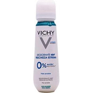 Vichy Deodorant 48h Freshness Extreme 0% Alcohol Sensitive Skin - 100 ml