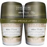 Sanoflore 48H Flora Fresh No Stain Deodorant 100 Roller