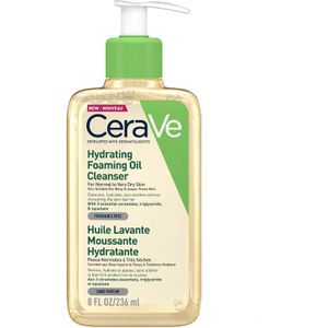 CeraVe Hydraterende Schuimende Reinigingsolie - Normale tot Zeer Droge Huid - 236ml