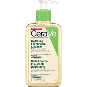 Cerave Hydraterende schuimende reinigingsolie Normale tot droge huid Olie 236ml