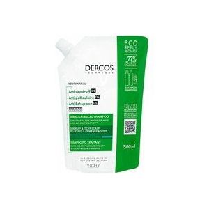 Vichy Dercos Anti-Roos Shampoo Normaal tot Vet Haar Navul (500ml)