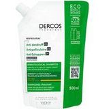 Vichy Dercos Technique Anti-roos DS Shampoo Navulling - voor droog haar - 500 ml