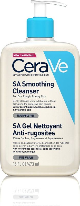 CeraVe - Gel SA - Reiniging - 473ml - Salicylzuur - Ceramiden
