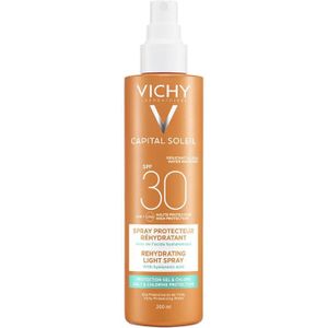 Vichy Capital Soleil Cell Protect Fluïde Spray SPF30 200ml Zonnebescherming voor lichaam en gezicht