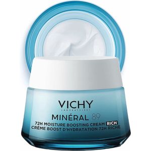 Vichy Mineral 89 72H Moisture Boosting Rich Cream 50 ml