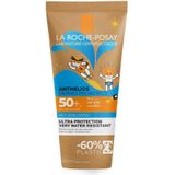 La Roche-Posay Anthelios Kind Wetskin gel zonnebrand SPF50+ Eco-tube 200ml ook geschikt op natte huid