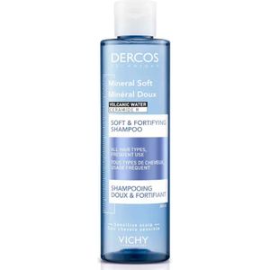 Vichy - Dercos Mineral Soft - Shampoo - 200 ml - Voor Alle Haartypen