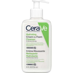 CeraVe - Gezicht Hydraterende Reinigende Schuimende Crème - 473 ml