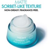 Vichy - Minéral 89 Moisture Matte Sorbet - Gezichtsserum - 50 ml - Parfumvrij