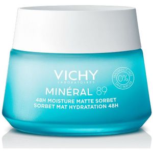 Vichy - Minéral 89 Moisture Matte Sorbet - Gezichtsserum - 50 ml - Parfumvrij