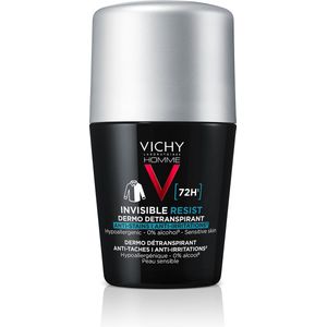 Vichy Homme Invisible Resist 72h Anti-transpirant - Gevoelige Huid - 50ml