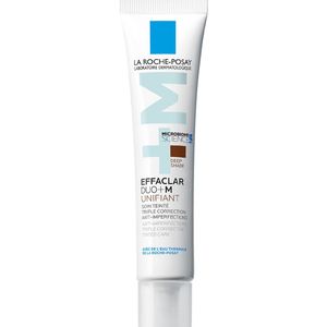La Roche-Posay - Effaclar DUO +M Unifiant Dark - Gezichtscrème - Getint - Voor Vette Huid