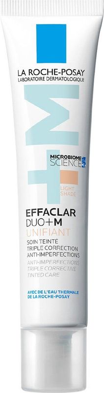 La Roche-Posay - Effaclar DUO +M Unifiant Light - Dagcrème - Egaliserende Crème - Lichte Tint - 40ml