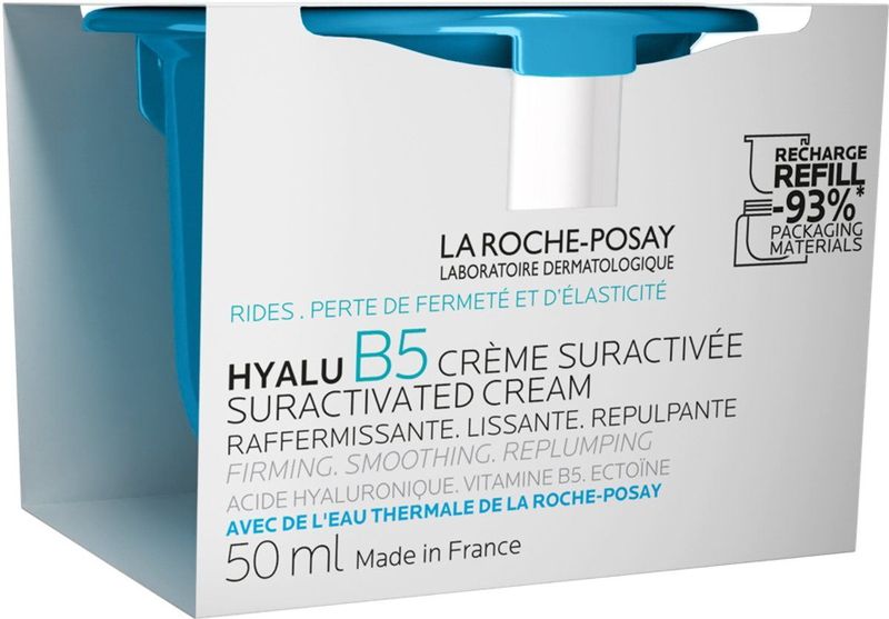 La Roche-Posay - Hyalu B5 Suractivated Crème Refill - 50ml - Geschikt voor een Gevoelige Huid - Met Hyaluronzuur en Vitamine B5