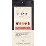 Phyto Color - Haarkleuring - Tint 1 Noir - Zonder Ammoniak - 1 st