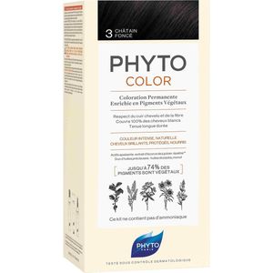 Phyto Paris - Phytocolor Permanente Haarkleuring - Bruin #3