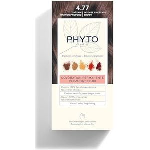 Phyto Color Haarkleuring zonder Ammoniak Tint 4.77 Intense Chestnut Brown 1 st