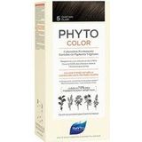 Permanente kleur PHYTO PhytoColor 5-castaño claro Geen ammoniak
