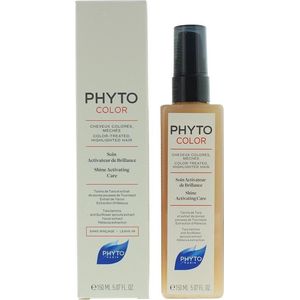 Phyto Color Shine Activating Care behandeling zonder spoelen voor glans en bescherming van de haarkleur 150 ml