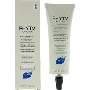 Phyto Phytosquam Intensive Anti-Danduff Treatment Shampoo Anti-Ross Shampoo voor Geirriteerde Hoofdhuid 125 ml
