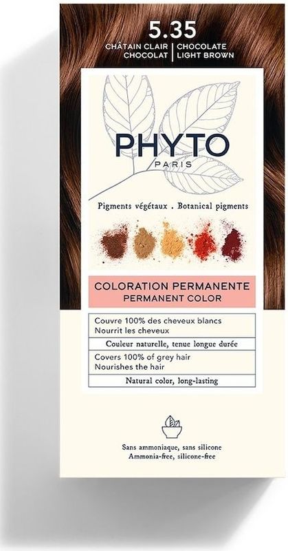 Phyto - PhytoColor - Haarkleuring - Castaño Claro Chocolate - Ammonia-vrij