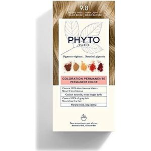 Phyto Color Haarkleuring zonder Ammoniak Tint 9.8 Blond Clair Beige