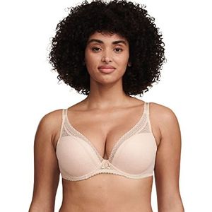 Chantelle FESTIVITE, diepe beha met schalen, lingerie voor dames, Vlees, 70B