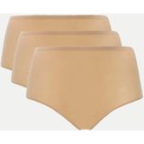 Chantelle - Taille Slip - Soft Stretch - High Waist - 3 Stuks - 80% Polyamide