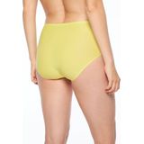 Chantelle - Soft Stretch - High Waist Slip - Geel - Hoge Maxi Slip - Naadloos Design