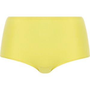 Chantelle naadloze taille slip dames - Soft Stretch - High waist brief - Hoge maxi slip - Invisible dames onderbroek - Chantelle ondergoed  - Geel