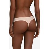 Bikinibroekje - String - Zwart - Polyamide/Elastaan - Naadloos