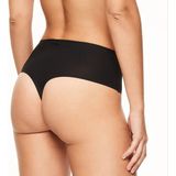 Chantelle naadloze taille string Soft Stretch High waist dames string Invisible Onzichtbaar Rood