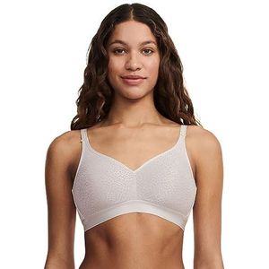 Chantelle C Prachtige, ondersteunende beha zonder beugel, onzichtbare lingerie voor dames, Elfenbein, 85G