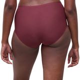 Chantelle - Soft Stretch - High Waist Slip - Bordeaux - Hoge Maxi Slip