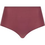 Chantelle - Soft Stretch - High Waist Slip - Bordeaux - Hoge Maxi Slip