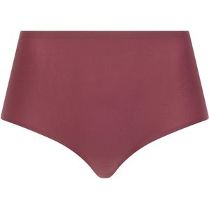 Chantelle - Soft Stretch - High Waist Slip - Bordeaux - Hoge Maxi Slip