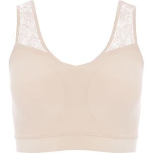 CHANTELLE - Bustier - Beige - Polyamide - Softstretch met Kant en Paddings