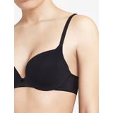 Chantelle - Essential Extra - Push Up BH - Huidskleur - 75% Polyamide, 25% Elastaan, Naadloze Afwerking