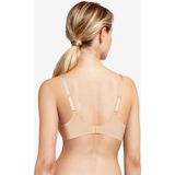 Chantelle - Essential Extra - Push Up BH - Huidskleur - 75% Polyamide, 25% Elastaan, Naadloze Afwerking