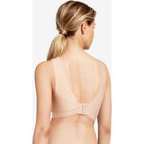 Bralette - Soft Stretch - Dames Naadloze Bh Top - Brede Bandjes - Huidkleur